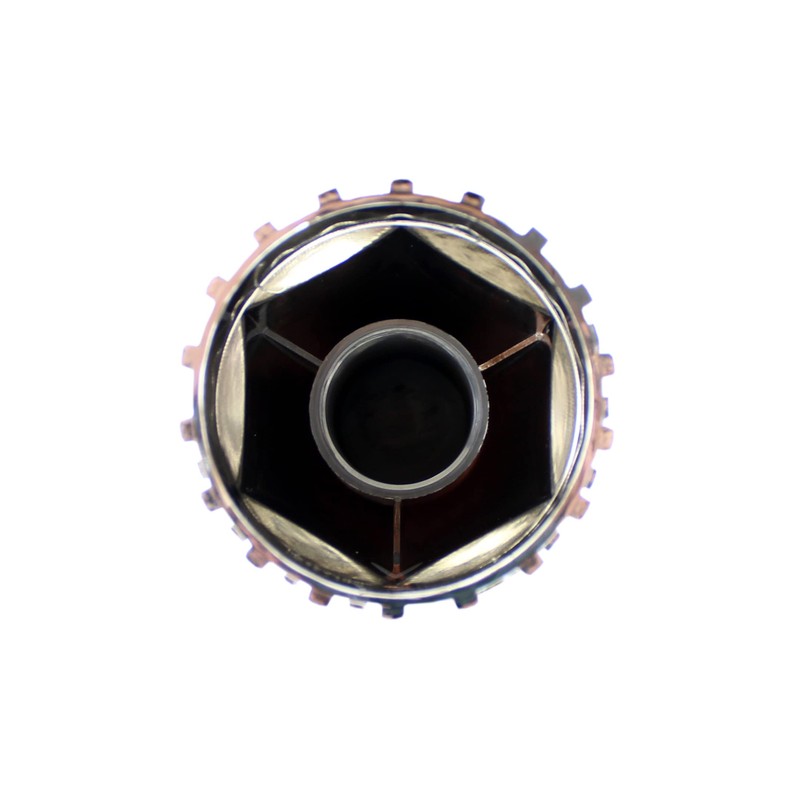 MRJLK 33mm Chrome ABS Plastic Screw-on Standard or Spiked Lug