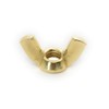 3/8-16 Solid Brass Wing Nuts 3/8-16 Butterfly Nuts (5 Pcs)