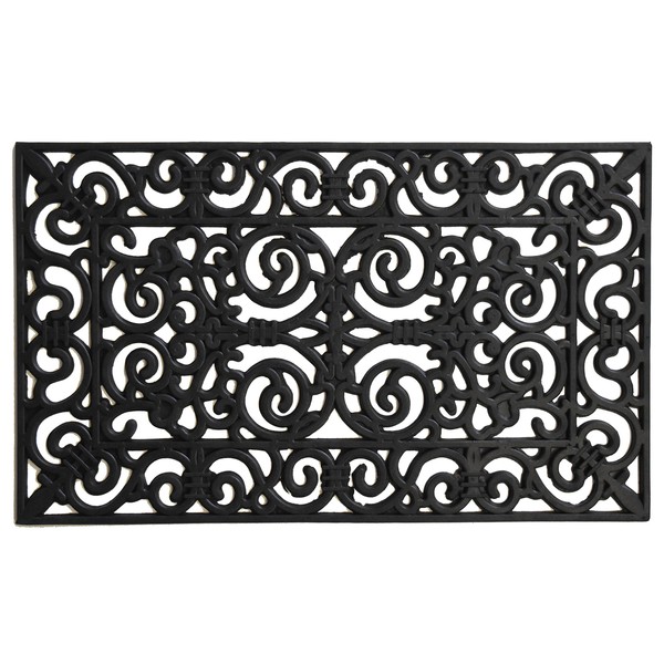 Calloway Mills 103631830 Gauntlet Rubber Doormat, 18" x 30"