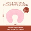 littogoose 3-Pack Nursing Pillow Cover ONLY Compatible with Boppy Nursing