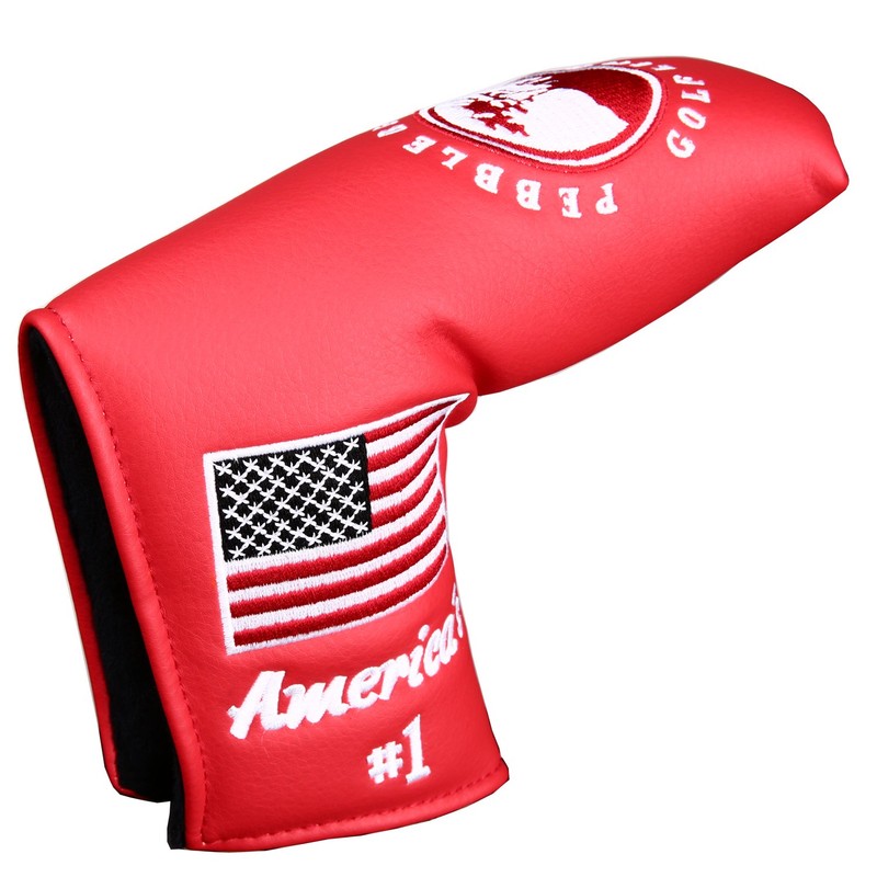 Premium PU Leather ★ Putter Cover ★ American Flag Pattern