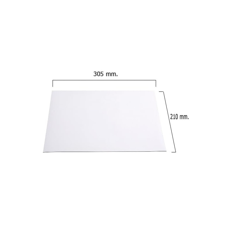 WOLFPACK 5411193 – Whiteboard Magnet Pvc, 210 x 305 x