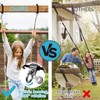 Dakzhou 2 Heavy Duty Swing Hangers, Swing Set Accessories for