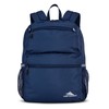 High Sierra Abbreviate Backpack, Laptop Bookbag for Travel, True Navy,