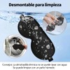 Máscara térmica para para ojos secos,Máscara de Ojos Calentada,Antifaz Termico