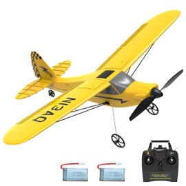 VOLANTEXRC RC Aeroplane Sport Cub S2, 3CH Remote Controlled Aeroplane RTF RC Tarpaulin 3 Channel Radio Controlled Aeroplane for Beginners, Great Gift Toy for Adults and Children