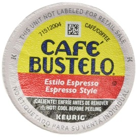 Cafe Bustelo K-cup Packs, Espresso Style, 24 Count