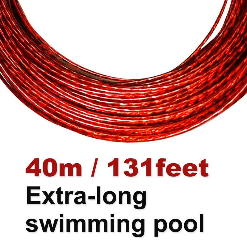 DIRAEEN Upgraded 2024 Pool Cover Cable，131CW 131-Feet Cable and Heavy-Duty