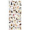 Playhouse Micro Mini Foil Accent Sticker Sheet for Crafts, Trading