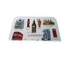 Artistic London Beverage Souvenir Coasters, Set of 4 Coasters! Artistique!
