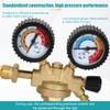 Drkerr 53010 Automotive HVAC Pressure Tester Kit, Nitrogen Pressure Regulator,