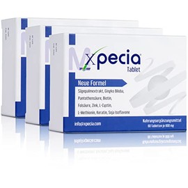 XPECIA FOR MEN ANTI HAIR LOSS DHT BLOCKER NEW HAIR GROWTH FORMULA (180 Tablets)