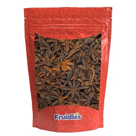 Fruidles Star Anise Whole, Anise Pods , Great for Anise Tea, Kosher Certified 3 Oz