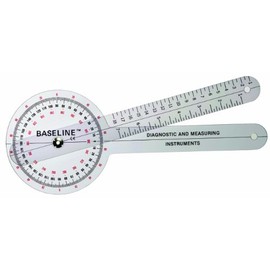 Baseline® Goniometer Plastic 360° ISOM Goniometer Length 30cm