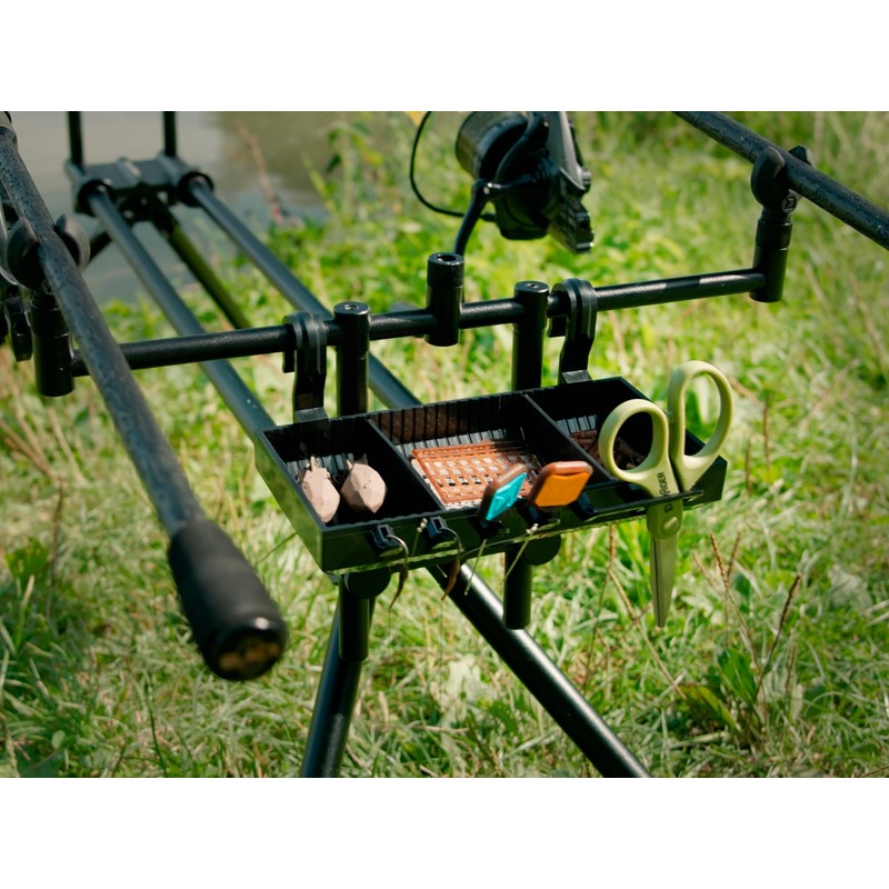 Delphin ShelfPOD Rodpod Shelf, Camo, RodPod Fishing Tackle Storage Tackle