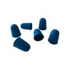 Pack of 12 Blue No.1 Rubber Thimblettes - Medium Thimble