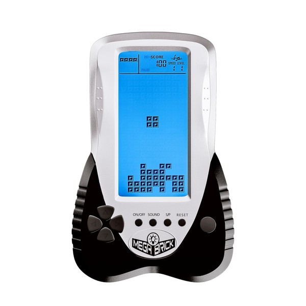 TAQY Blue Backlight Block Game Console 3398 in 1 Retro