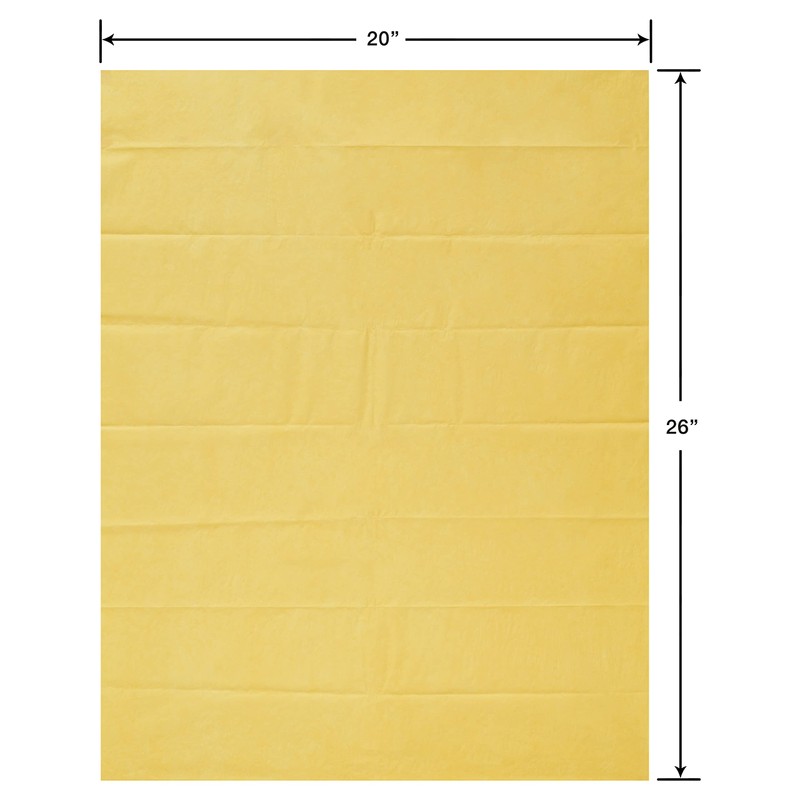 Papyrus Buttercup 8 Sheet Yellow Tissue Paper for Gifts, Decorations,
