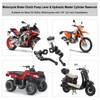 DgNeLai Universal Motorcycle Brake Clutch Pump Lever with Hydraulic Master