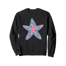 Summer Starfish,Preppy Coastal Summer Funny Gift Women Girl Sweatshirt