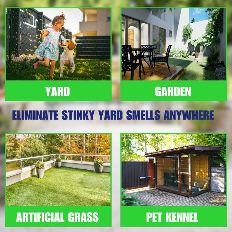 SMELLEZE 2 lb. Yard Odor Eliminator for Dogs – Long-Lasting