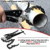 UVVRUR Exhaust Chain Separator Chain Cutter with Exhaust Spring Hook