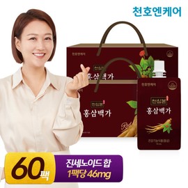 Cheonhoen Care Care Cheonsimsim 6 -year -old red ginseng bag 70ml 30 pieces 2 box Jinosenoside 46mg / 천호엔케어 천심본 6년근 홍삼백가 70ml 30개입 2박스진세노사이드 46mg