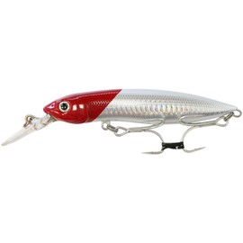 SEABUZZ Power Minnow Wobbler for Pike & Zander & Barsh 30 g 12 cm Flat Runner 2.5-3 m - 2 Treble Hooks Fishing Lures - Predator Fishing Bait - Artificial Bait - Pike Bait - Fishing Lures - Fishing