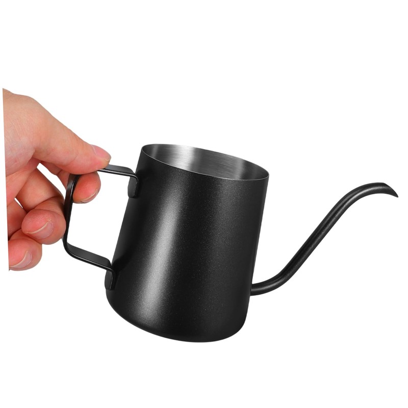 LALAFINA Stainless Steel Gooseneck Coffee Kettle Precision Spout Pot for