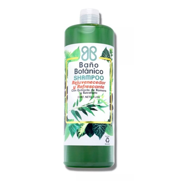 Ziloe Shampoo Baño Botanico Eucalipto/romero Rejuvenecedor 1 Lt