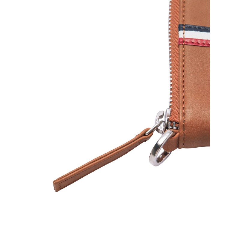 JACK & JONES Men's Jacelias Leather Wallet, Cognac