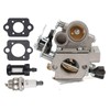 MOTOALL Carburetor for Stihl MS311 MS391 with spark plug fuel