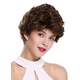 WIG ME UP - DW-2740-10 Women's Wig Short Curly Medium Brown Brown