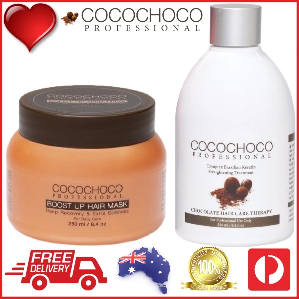 Cocochoco COCOCHOCO Pro ORIGINAL Brazil Keratin Treatment 250ml + BOOST