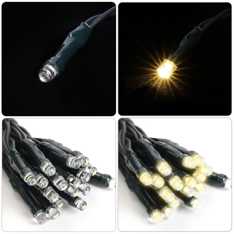 Salcar Christmas Tree Lights with Ring, Christmas Tree Throw-over Fairy