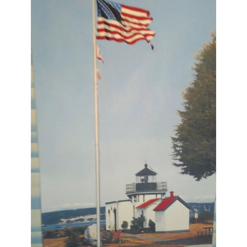 the pacific northwest BEAUTIFUL PHOTO POST CARD POINT NO POINT