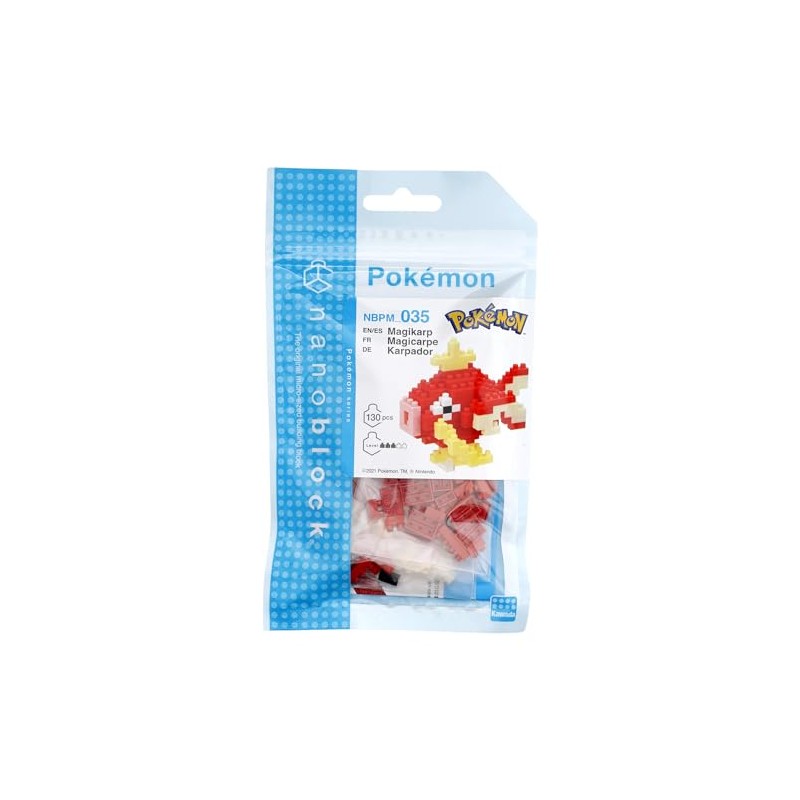 nanoblock NBPM035 Pokémon Magikarp Bandai