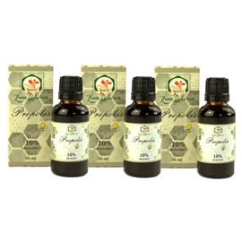 Propolis Drops without Alcohol - Propolis for Children, Animals and Adults - 30 ml Pure 10% Propolis Extract from Germany - Propolis Drops without Alcohol (30 ml (Pack of 3), 30 ml