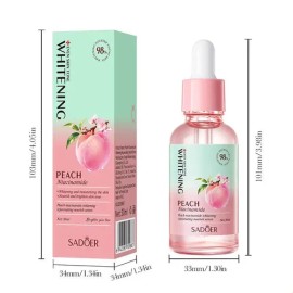 Sérum De Niacinamida De Melocotón, Iluminador Y Revitalizant