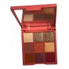 Bonita Cosméticos Paleta De 9 Sombras De Ojos Mate, Shimmer
