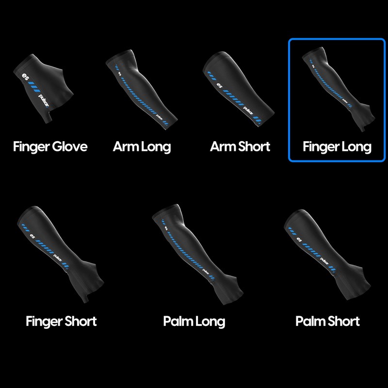 Pulsar Gaming Gears eS アームスリーブ ARM SLEEVE Finger Long Medium
