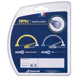 Babolat RPM Rough 17g Fluorescent Red Tennis String (2 Sets)