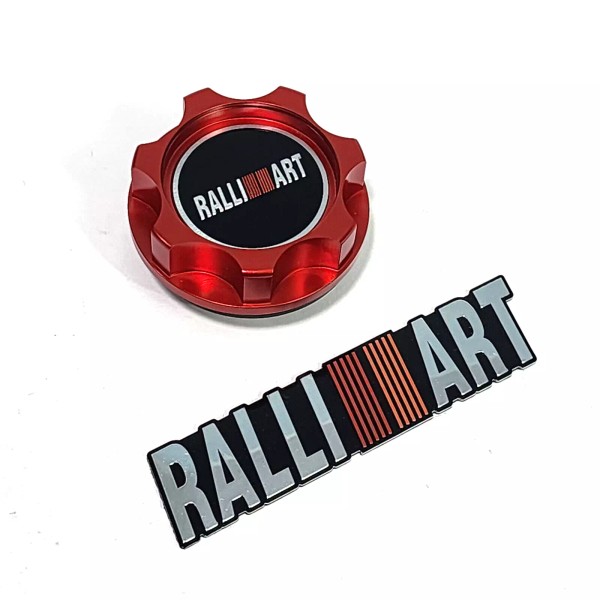 Unbranded RED ENGINE OIL CAP for MITSUBISHI LANCER EVO 4G63