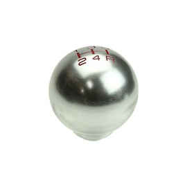 5 MT Shift Knob Shaving Aluminum M10 x P1.5 for Honda Cars Silver