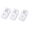 Remote Control Switch Socket Intelligent ABS Wireless for High Power