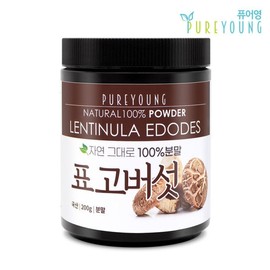 Pure Young Domestic Shiitake Mushroom Powder 200g Shiitake Mushroom Powder / 퓨어영 국산 표고버섯가루200g 표고버섯 분말