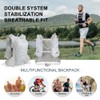 INOXTO running water bag vest backpack with1.5L water bladder hydration