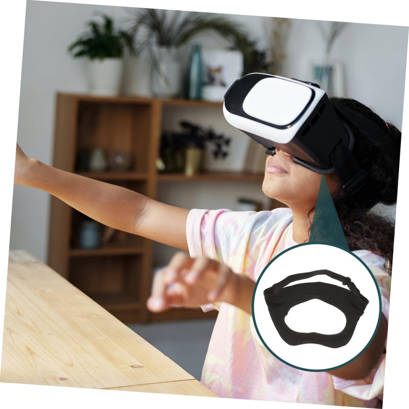 COHEALI Adjustable VR Eye Mask Cover Breathable Sweat Guard for
