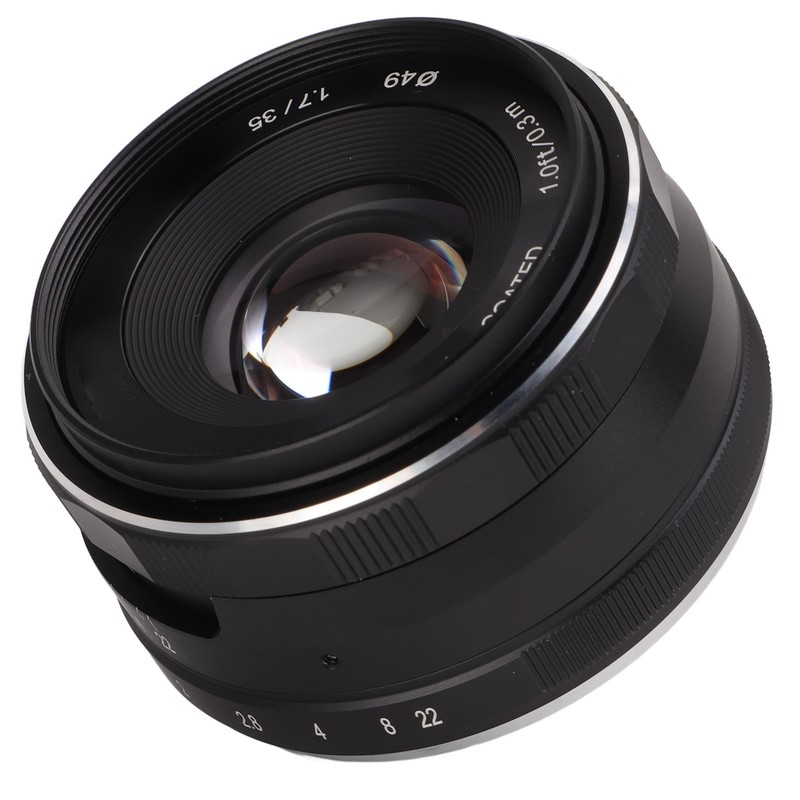 Meike 35mm F1.7 Lens APS C Frame Manual Prime Lens