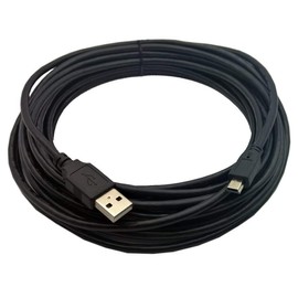 OMNIHIL 30FT High Speed Mini-USB 2.0 Cable Compatible with Korg nanoKEY2 25-Key Keyboard Controller